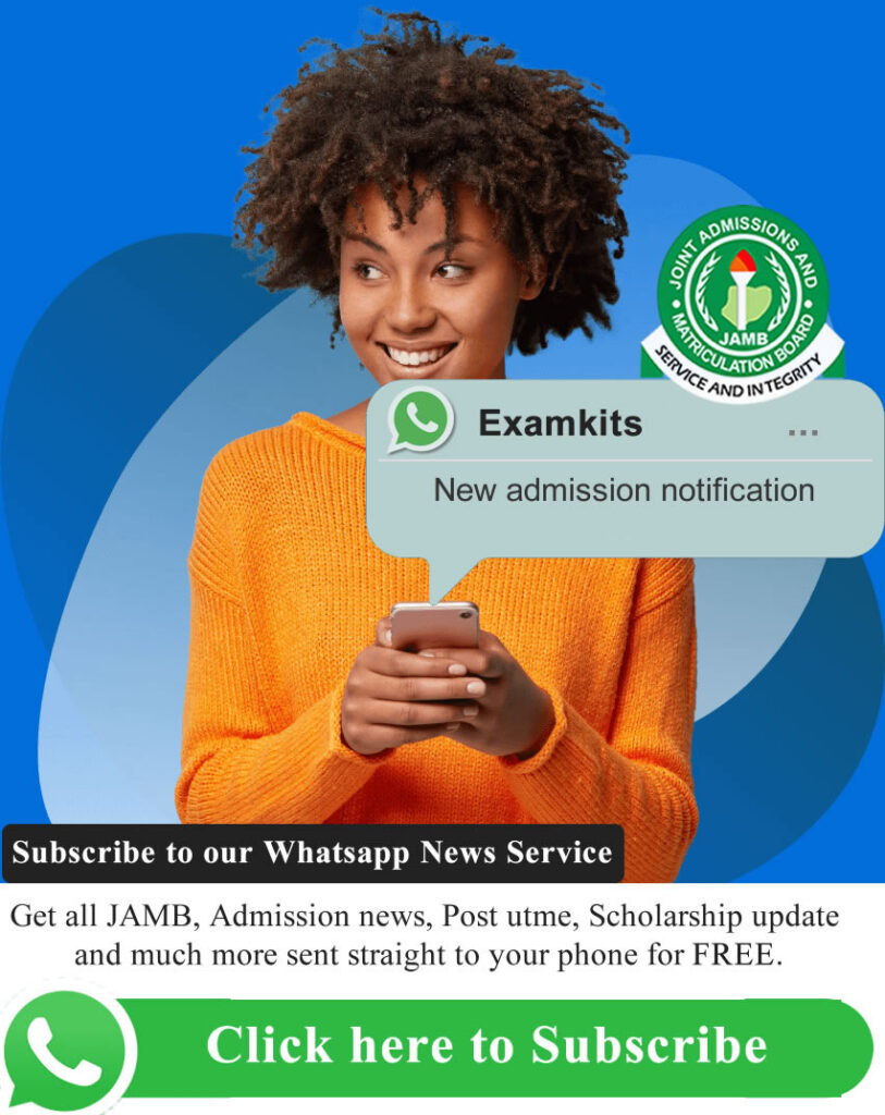 2024 JAMB exam Timetable All Subjects Examkits