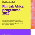 British Council Launches Film Lab Africa 2026 for Emerging African Filmmakers