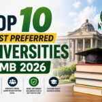 Top 10 Most Preferred Universities JAMB 2026