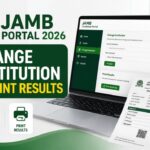JAMB Portal 2026: Change Institution & Print Results