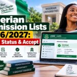 Nigerian Admission Lists 2026/2027: Check Status & Accept
