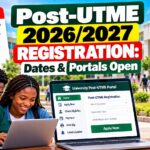 Post-UTME 2026/2027 Registration: Dates & Portals Open