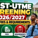 Post-UTME Screening 2026/2027: Dates, Fees & Requirements
